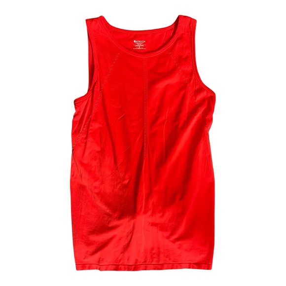 Athleta Tops - #012, Athleta Foothills orange seamless tank top, size S
